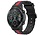 Strap-it Bracelet sport spécial Honor Magic Watch 2 (noir/rouge)