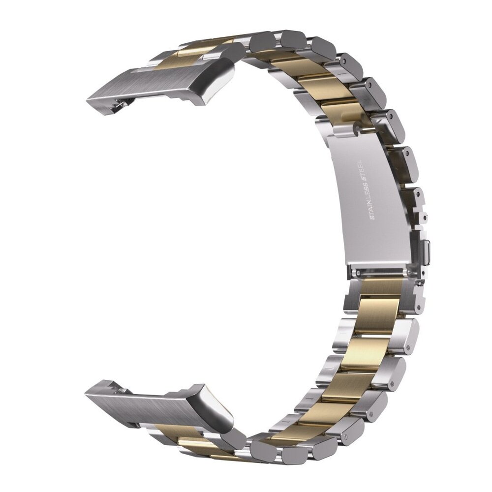 Strap-it Strap-it Bracelet acier Oppo Watch Free (argent/or)