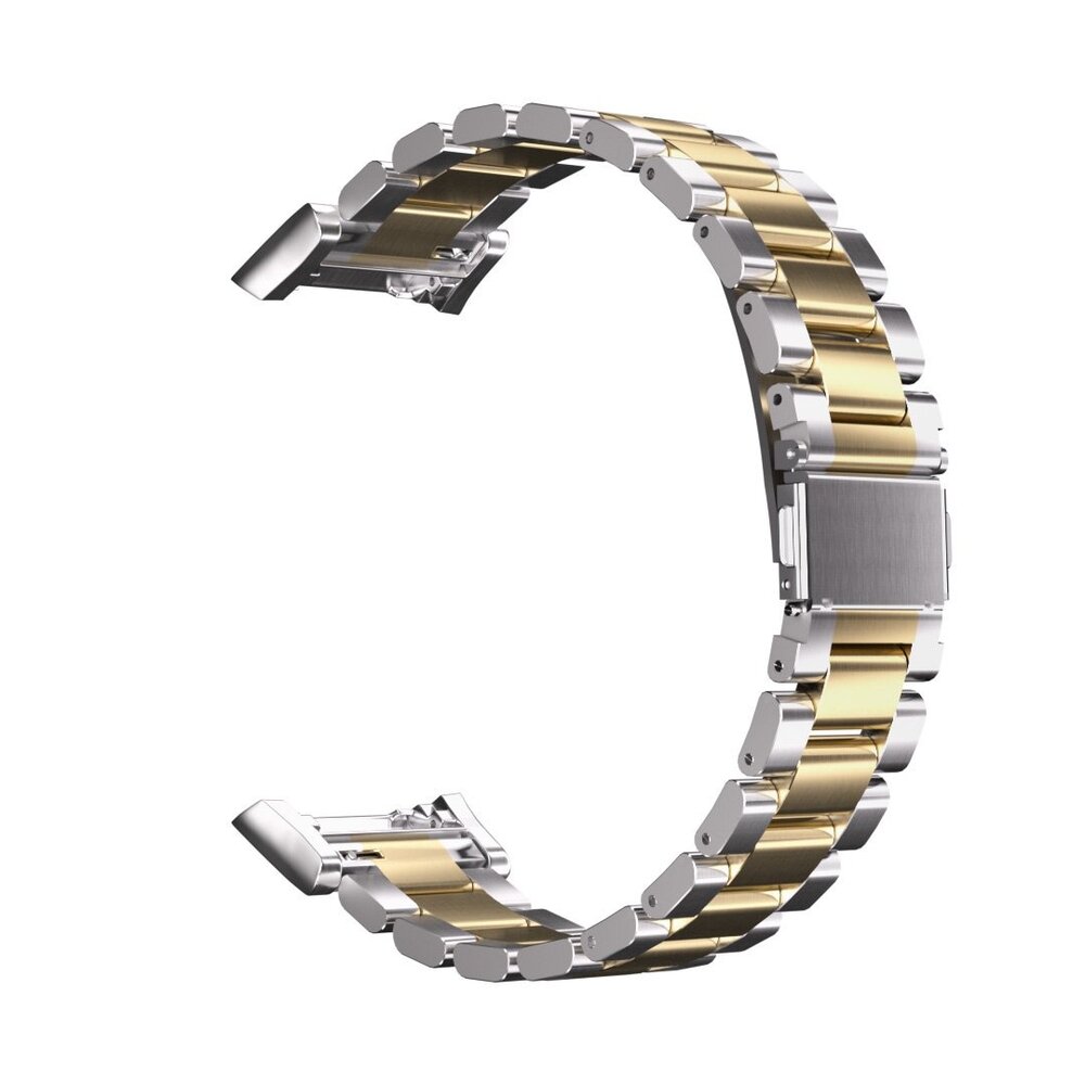 Strap-it Strap-it Bracelet acier Oppo Watch Free (argent/or)