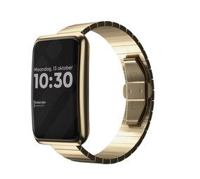 Strap-it Bracelet en métal Oppo Watch Free (or)