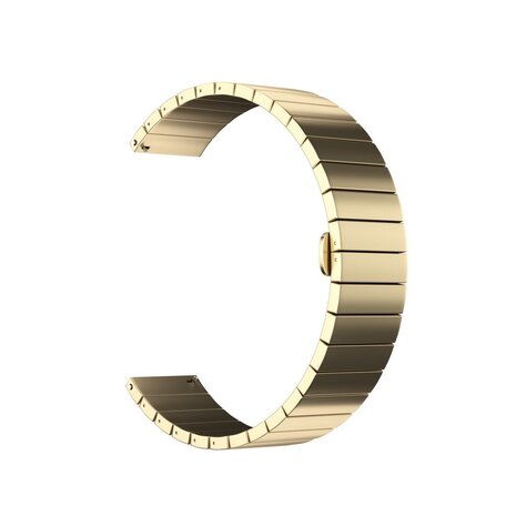 Strap-it Strap-it Bracelet en métal Oppo Watch Free (or)