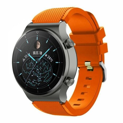 Strap-it Strap-it Bracelet silicone Huawei Watch GT 2 Pro (orange)