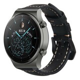 Strap-it Bracelet cuir Huawei Watch GT 2 Pro (noir)