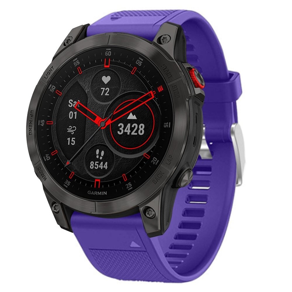Strap-it Strap-it Bracelet silicone Garmin Epix Gen 2 (violet)