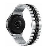 Strap-it Bracelet acier Jubilee Polar Pacer(argent/noir)