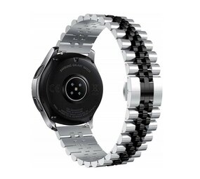 Strap-it Bracelet acier Jubilee Polar Pacer(argent/noir)