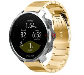 Strap-it Bracelet en métal Polar Grit X (or)