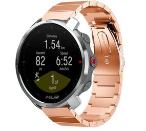 Strap-it Bracelet en métal Polar Grit X (or rose)