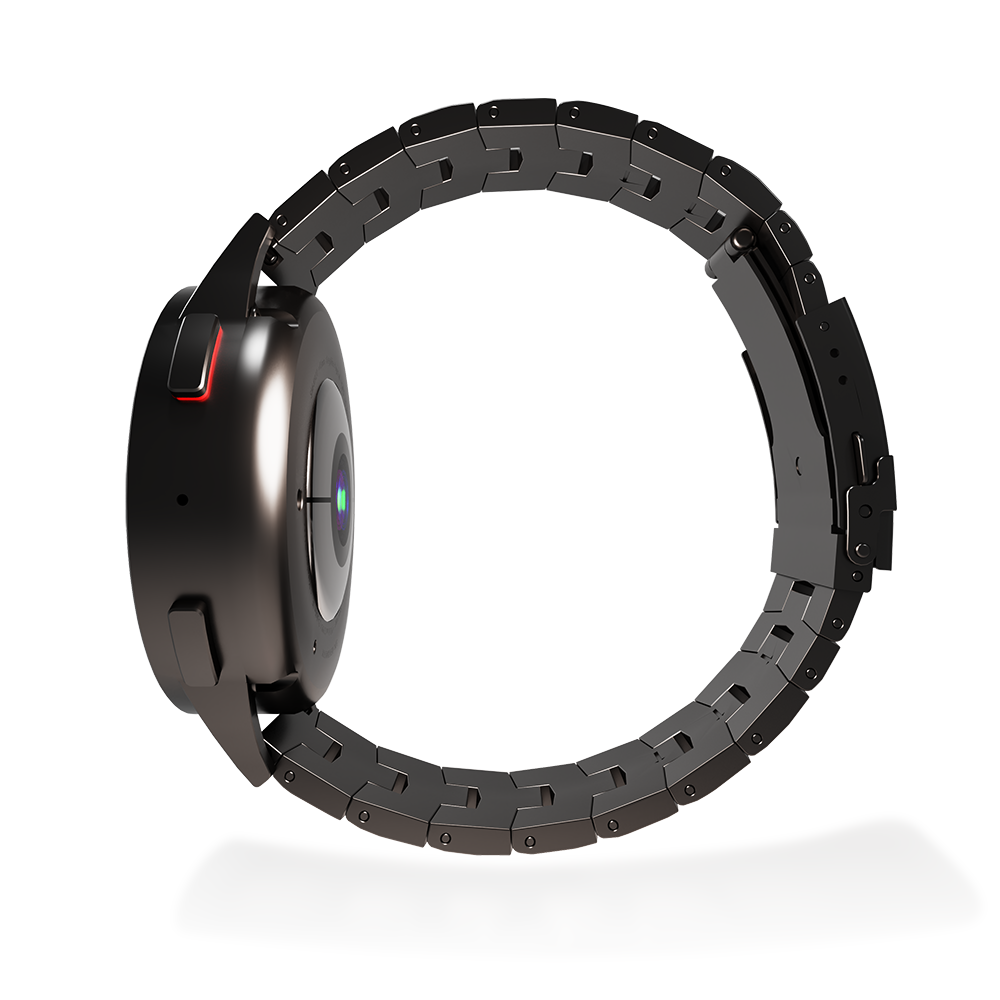 Strap-it Strap-it Bracelet titane grain Xiaomi Mi Watch (graphite)