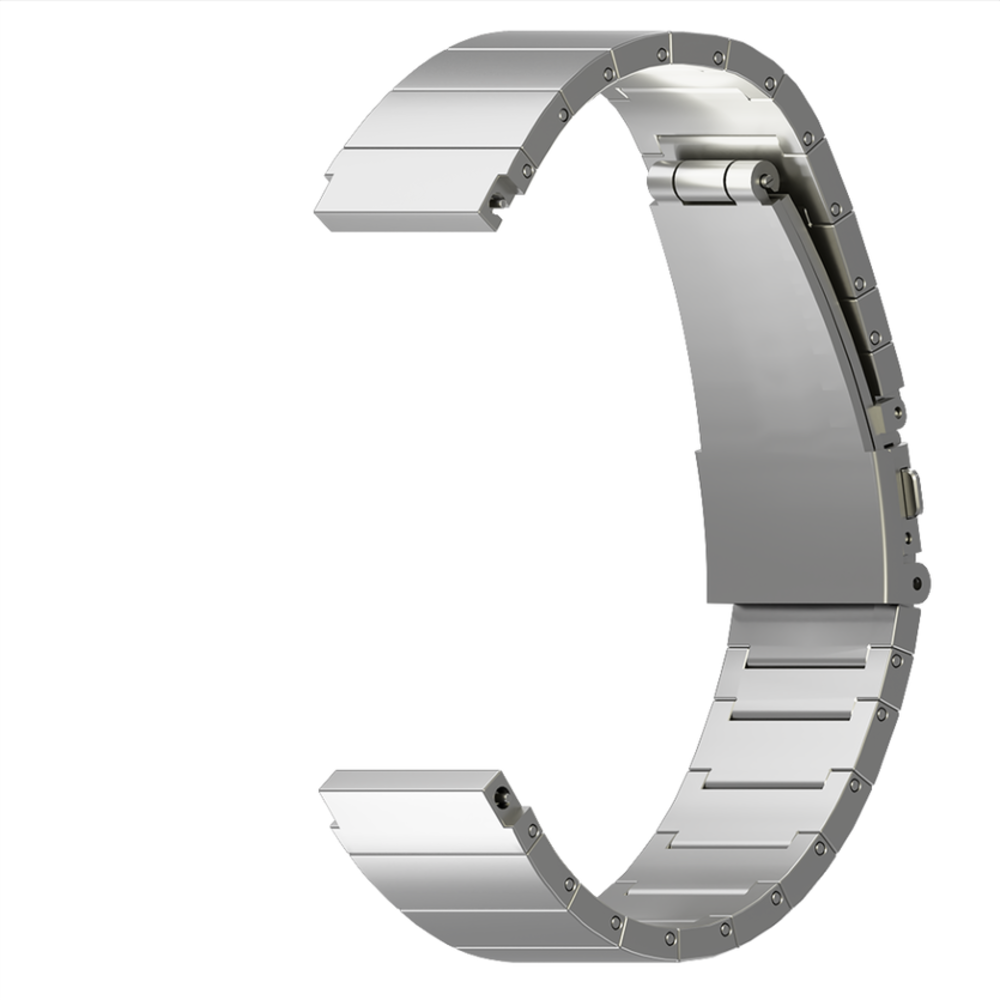 Strap-it Strap-it Bracelet titane luxe Xiaomi Mi Watch (argent)