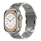 Strap-it Strap-it Bracelet titane grain Apple Watch (argent)