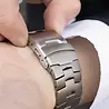 Strap-it Strap-it Bracelet titane grain Apple Watch (argent) Strap-it Strap-it Bracelet titane grain Apple Watch (argent)
