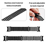 Strap-it Strap-it Bracelet acier loop Samsung Galaxy Watch 5 44mm (noir) Strap-it Strap-it Bracelet acier loop Samsung Galaxy Watch 5 44mm (noir)
