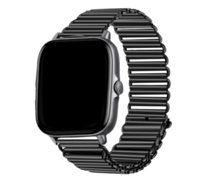 Strap-it Bracelet acier loop Amazfit GTS 3 (noir)