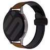 Strap-it Strap-it Bracelet cuir avec D-Buckle Huawei Watch GT Runner (marron foncé) Strap-it Strap-it Bracelet cuir avec D-Buckle Huawei Watch GT Runner (marron foncé)