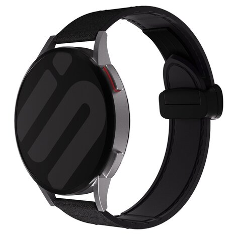 Strap-it Strap-it Bracelet cuir avec D-Buckle Xiaomi Watch 2 Pro (noir) Strap-it Strap-it Bracelet cuir avec D-Buckle Xiaomi Watch 2 Pro (noir)