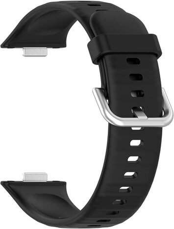 Strap-it Strap-it Bracelet silicone Huawei Watch Fit 3 (noir)