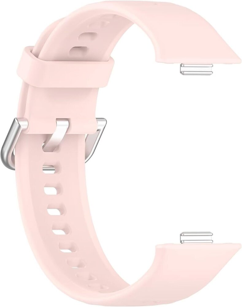 Strap-it Strap-it Bracelet silicone Huawei Watch Fit 3 (rose clair)