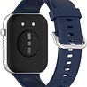 Strap-it Strap-it Bracelet silicone Huawei Watch Fit 3 (bleu foncé)