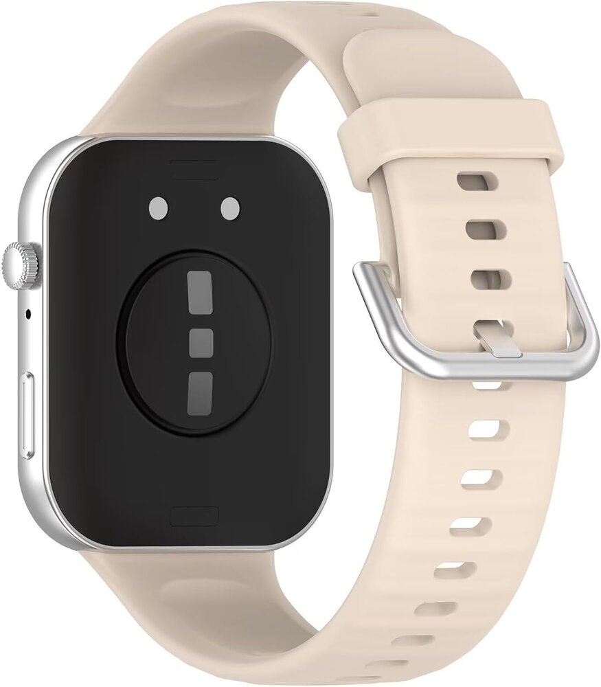 Strap-it Strap-it Bracelet silicone Huawei Watch Fit 3 (beige)