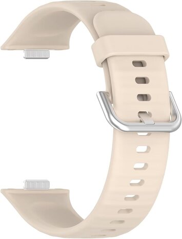 Strap-it Strap-it Bracelet silicone Huawei Watch Fit 3 (beige)