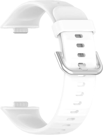 Strap-it Strap-it Bracelet silicone Huawei Watch Fit 3 (blanc)