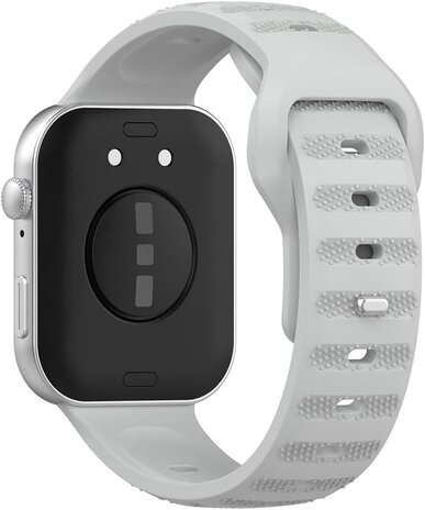 Strap-it Strap-it Bracelet silicone robuste Huawei Watch Fit 3 (gris)