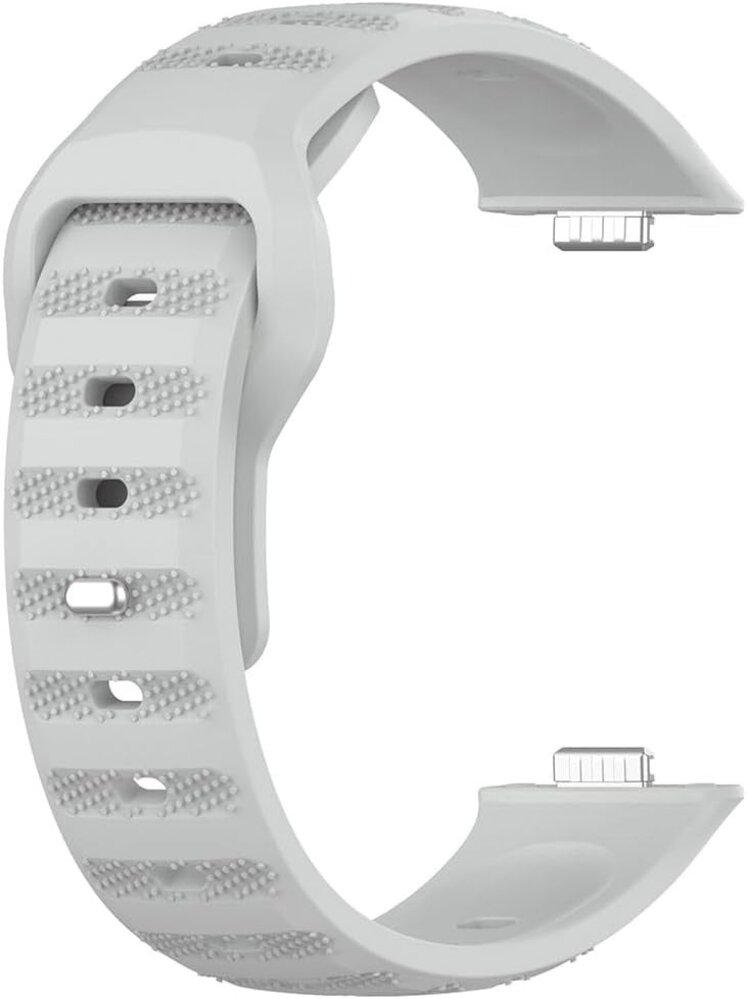 Strap-it Strap-it Bracelet silicone robuste Huawei Watch Fit 3 (gris)