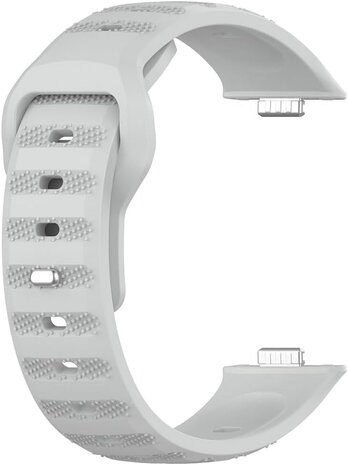 Strap-it Strap-it Bracelet silicone robuste Huawei Watch Fit 3 (gris)