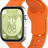 Strap-it Strap-it Bracelet silicone robuste Huawei Watch Fit 3 (oranje) Strap-it Strap-it Bracelet silicone robuste Huawei Watch Fit 3 (oranje)
