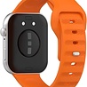 Strap-it Strap-it Bracelet silicone robuste Huawei Watch Fit 3 (oranje) Strap-it Strap-it Bracelet silicone robuste Huawei Watch Fit 3 (oranje)