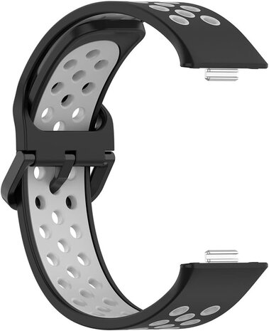 Strap-it Strap-it Bracelet sport Huawei Watch Fit 3 (noir/gris) Strap-it Strap-it Bracelet sport Huawei Watch Fit 3 (noir/gris)