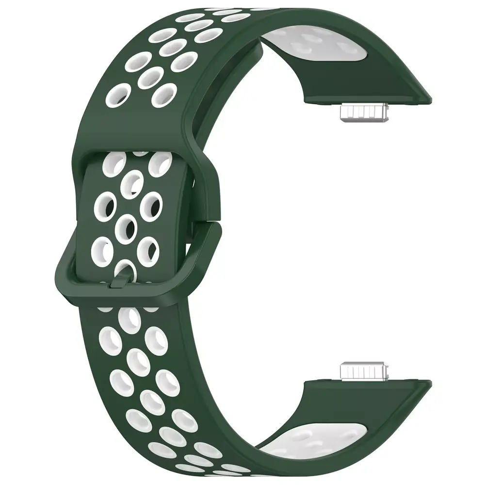 Strap-it Strap-it Bracelet sport Huawei Watch Fit 3 (vert/blanc)