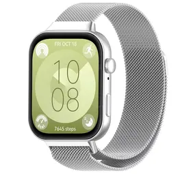 Strap-it Bracelet Milanais Huawei Watch Fit 3 (argent)