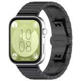 Strap-it Bracelet métal de luxe Huawei Watch Fit 3 (noir)