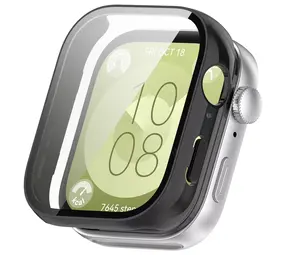 Strap-it Coque rigide avec verre Huawei Watch Fit 3 (noir)