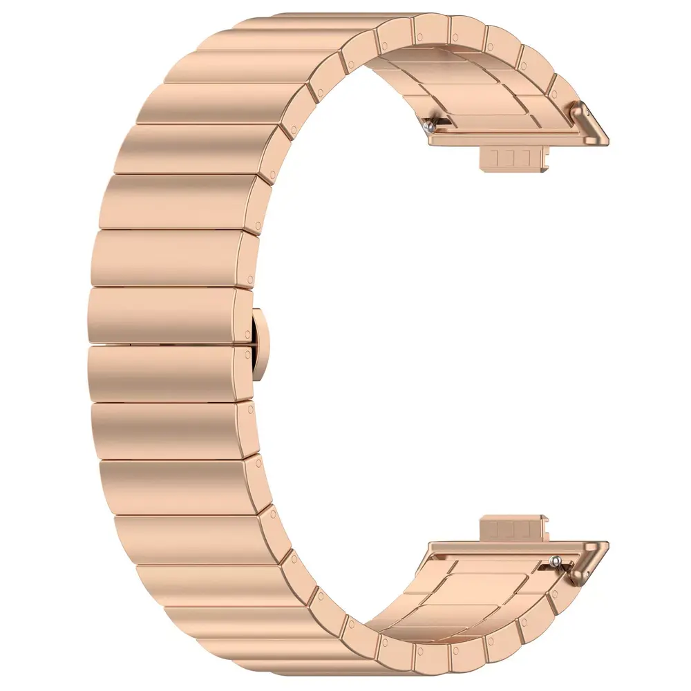 Strap-it Strap-it Bracelet métal de luxe Huawei Watch Fit 3 (or rose)