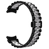 Strap-it Strap-it Bracelet acier Jubilee Samsung Galaxy Watch 4 - 44mm (noir/argent) Strap-it Strap-it Bracelet acier Jubilee Samsung Galaxy Watch 4 - 44mm (noir/argent)