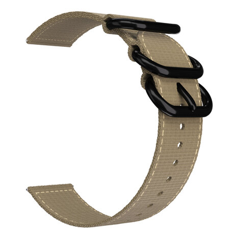 Strap-it Strap-it Bracelet nylon boucle Xiaomi Watch S1 (kaki) Strap-it Strap-it Bracelet nylon boucle Xiaomi Watch S1 (kaki)