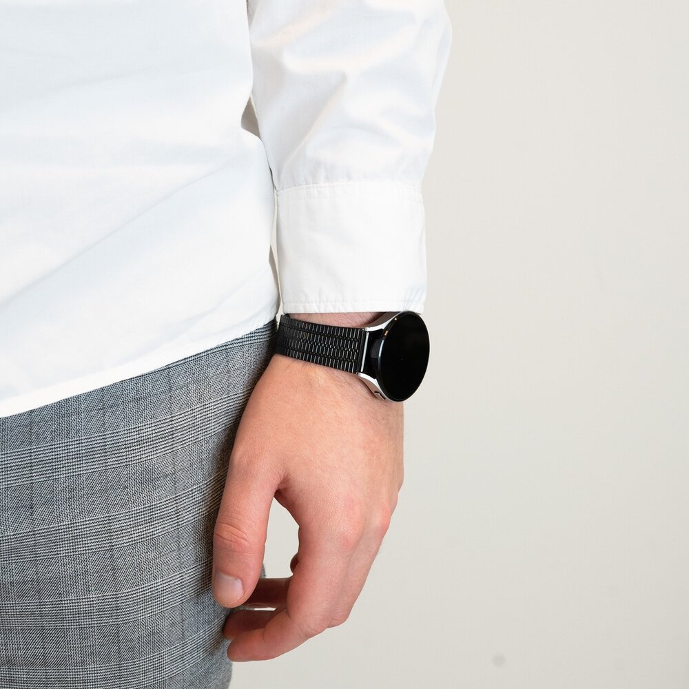 Bandz Bandz Bracelet acier régable Suunto 9 Peak (noir) Bandz Bandz Bracelet acier régable Suunto 9 Peak (noir)