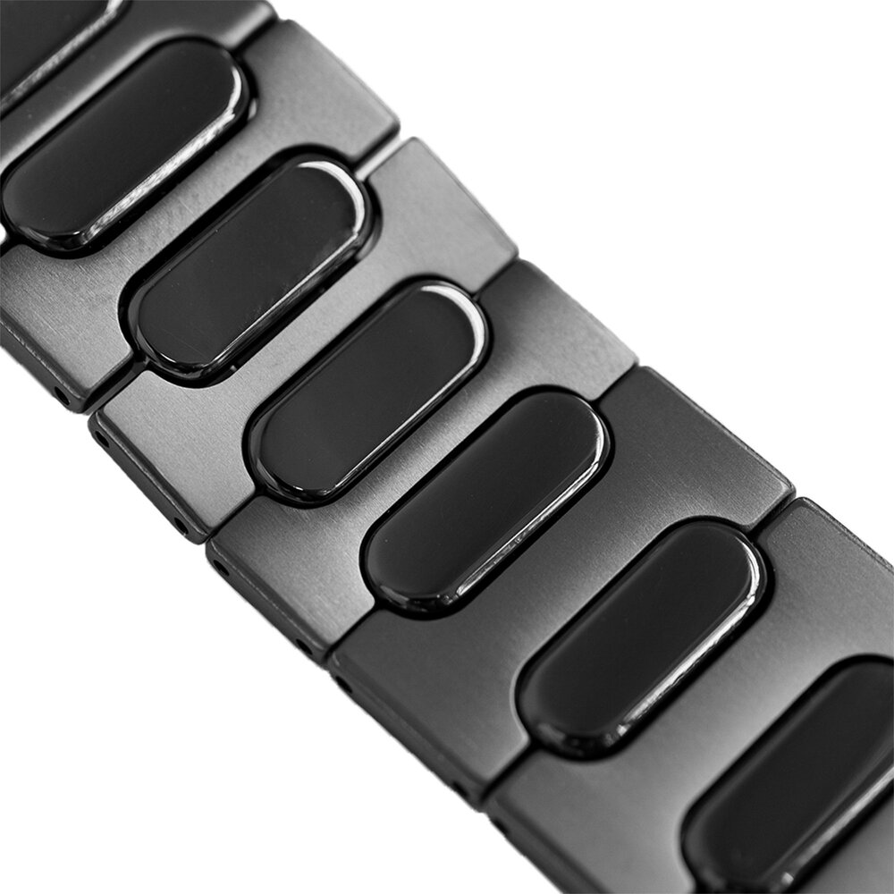 Strap-it Strap-it Bracelet titane Bullet Apple Watch (graphite)
