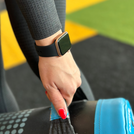 Strap-it Strap-it Bracelet Apple Watch Ultra silicone (noir)