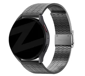Bandz Bandz Bracelet acier réglable Samsung Galaxy Watch 5 - 40mm (noire)