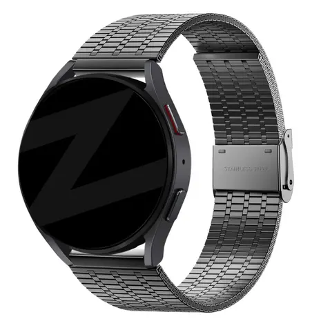 Bandz Bandz Bracelet acier réglable Samsung Galaxy Watch 5 - 40mm (noire)