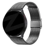 Bandz Bandz Bracelet acier réglable Samsung Galaxy Watch 6 Classic - 43mm (noire)