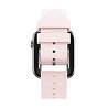 Bandz Bandz Bracelet silicone Apple Watch avec motif cuir (rose) Bandz Bandz Bracelet silicone Apple Watch avec motif cuir (rose)
