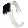 Bandz Bandz Bracelet silicone Apple Watch avec motif cuir (lumière stellaire) Bandz Bandz Bracelet silicone Apple Watch avec motif cuir (lumière stellaire)