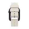 Bandz Bandz Bracelet silicone Apple Watch avec motif cuir (lumière stellaire) Bandz Bandz Bracelet silicone Apple Watch avec motif cuir (lumière stellaire)