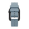 Bandz Bandz Bracelet silicone Apple Watch avec motif cuir (grisbleu) Bandz Bandz Bracelet silicone Apple Watch avec motif cuir (grisbleu)