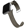 Bandz Bandz Bracelet silicone Apple Watch avec motif cuir (marron) Bandz Bandz Bracelet silicone Apple Watch avec motif cuir (marron)